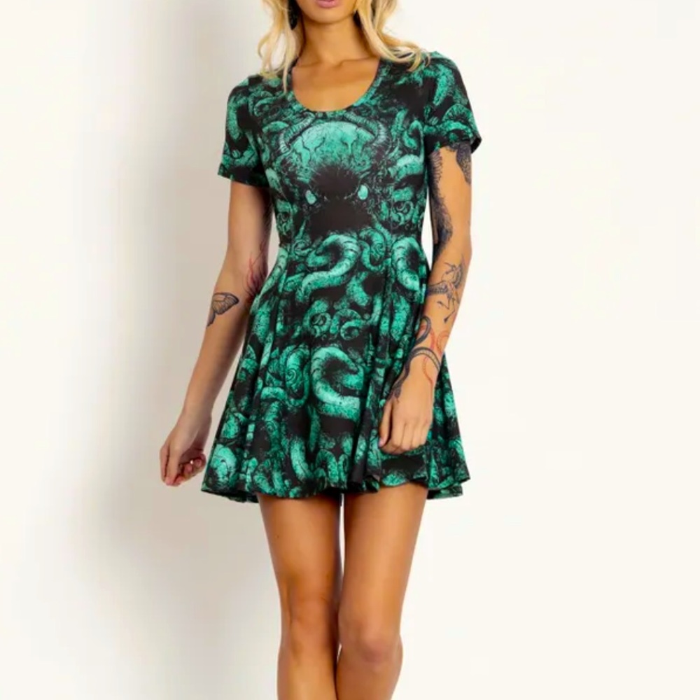 Blackmilk From Below Evil Tee Dress